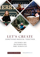 Green Modern Festive Christmas Photoshoot Services Poster - 2